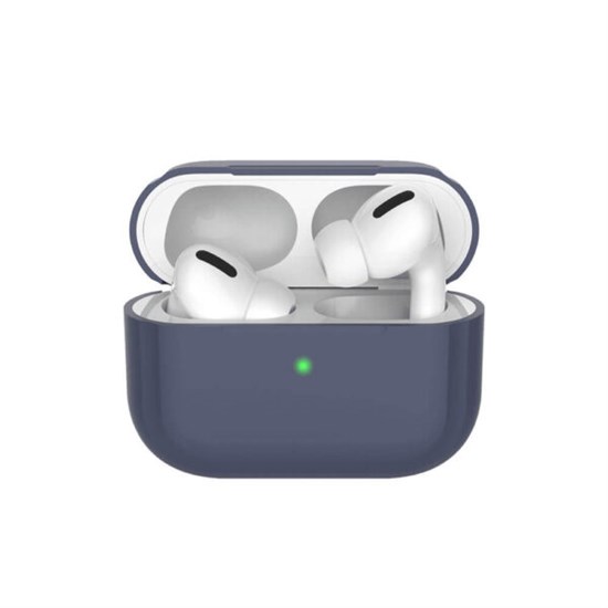 Силиконовый чехол Deppa для AirPods Pro, цвет: синий 1996 - фото 5422