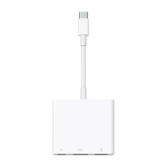 Адаптер мультипортовый Apple USB-C/Digital AV, белый 2021 - фото 5491