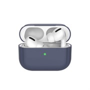 Силиконовый чехол Deppa для AirPods Pro, цвет: синий 1996