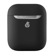 Силиконовый чехол Ubear для AirPods, цвет: черный