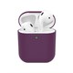 Силиконовый чехол Deppa Ultra Slim для AirPods, бургунди 2005 - фото 5440